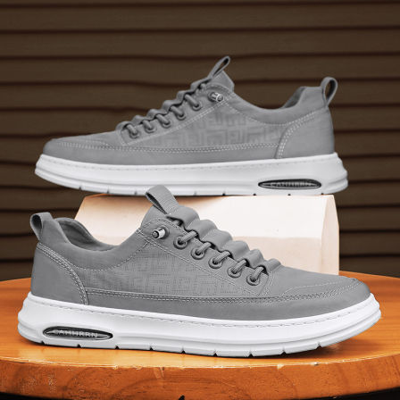 帆布男鞋2026新款夏季透气休闲板鞋一脚蹬工作运动老北京冰丝布鞋