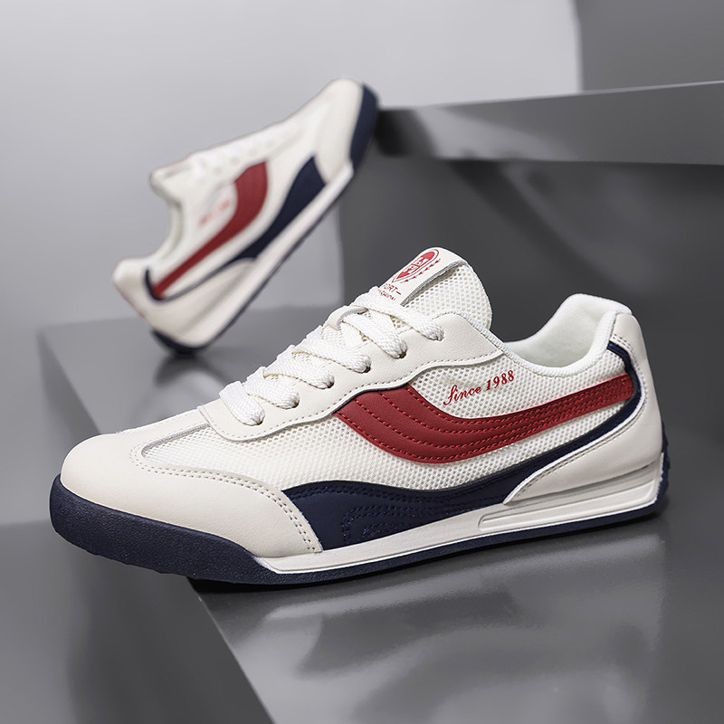 男鞋夏季网面透气百搭休闲小白青少年跑步运动内增高厚底阿甘潮鞋主图