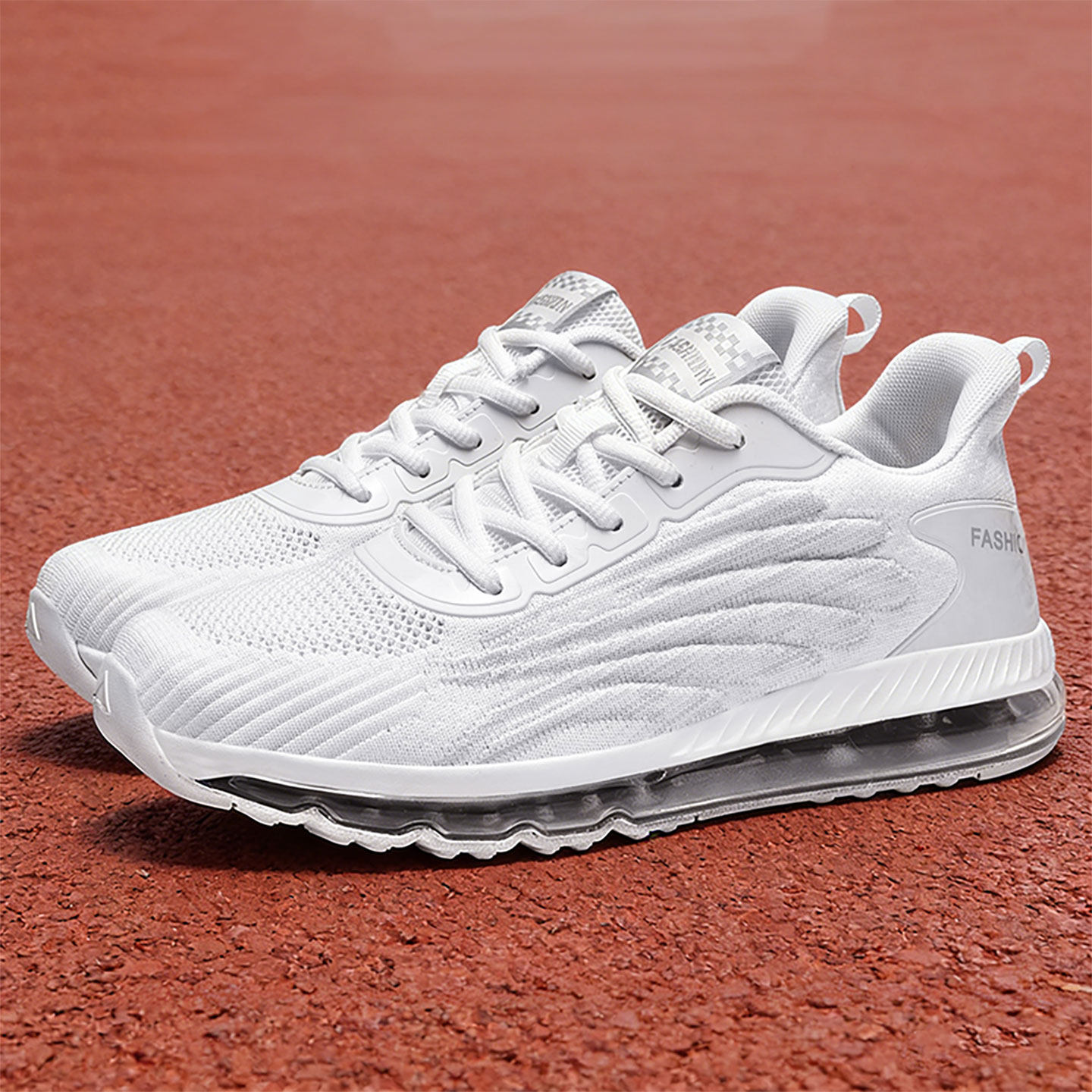 男生白色运动鞋大尺码48夏季网鞋47轻薄透气46初中生减震气垫跑步鞋主图