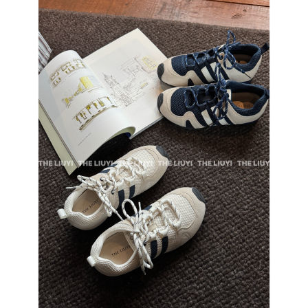 【LIUYI】春夏双层透气网真皮运动休闲鞋3042