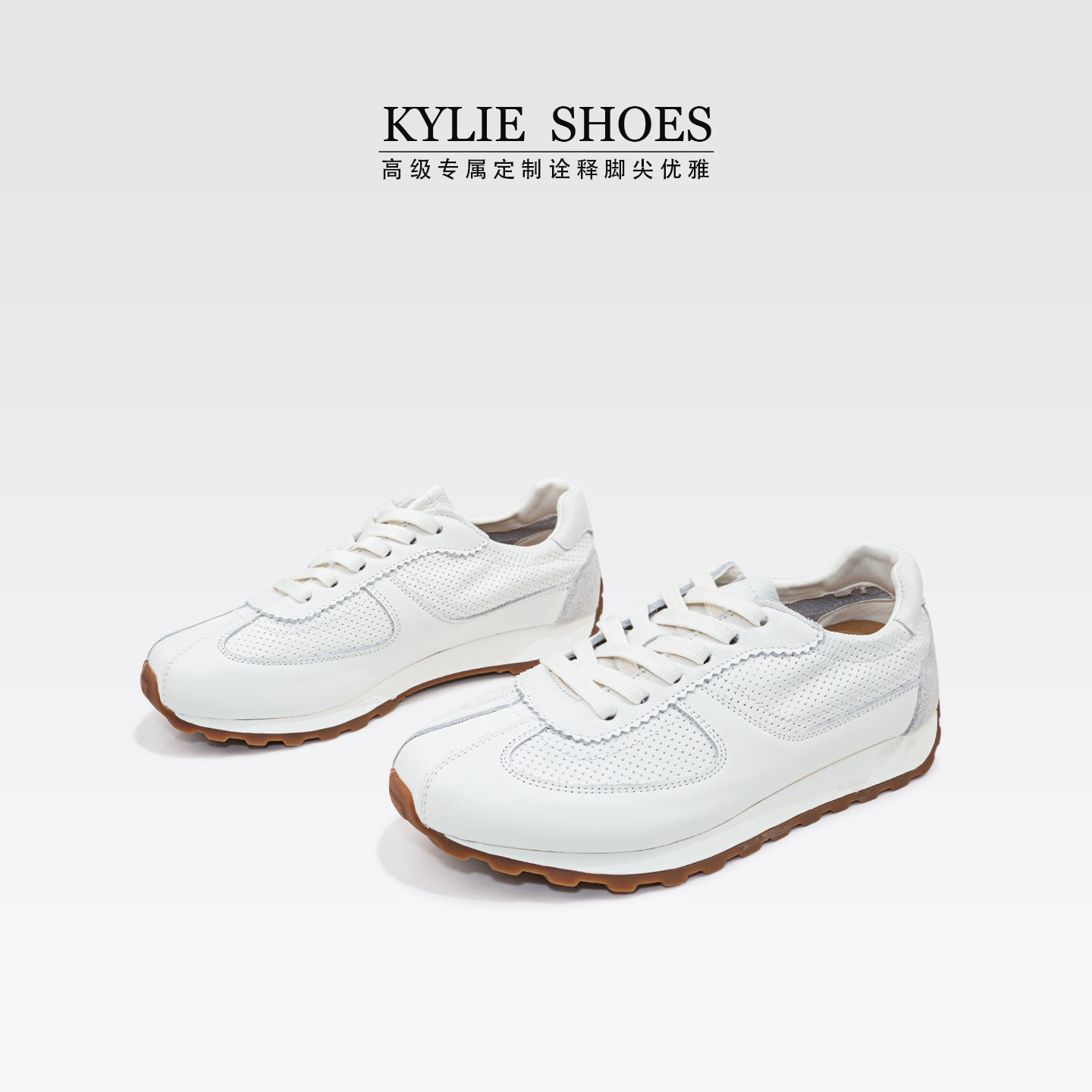 【L某P露丝同款】（又轻又软又舒服）跟高3.5cm，小牛皮+羊皮垫主图