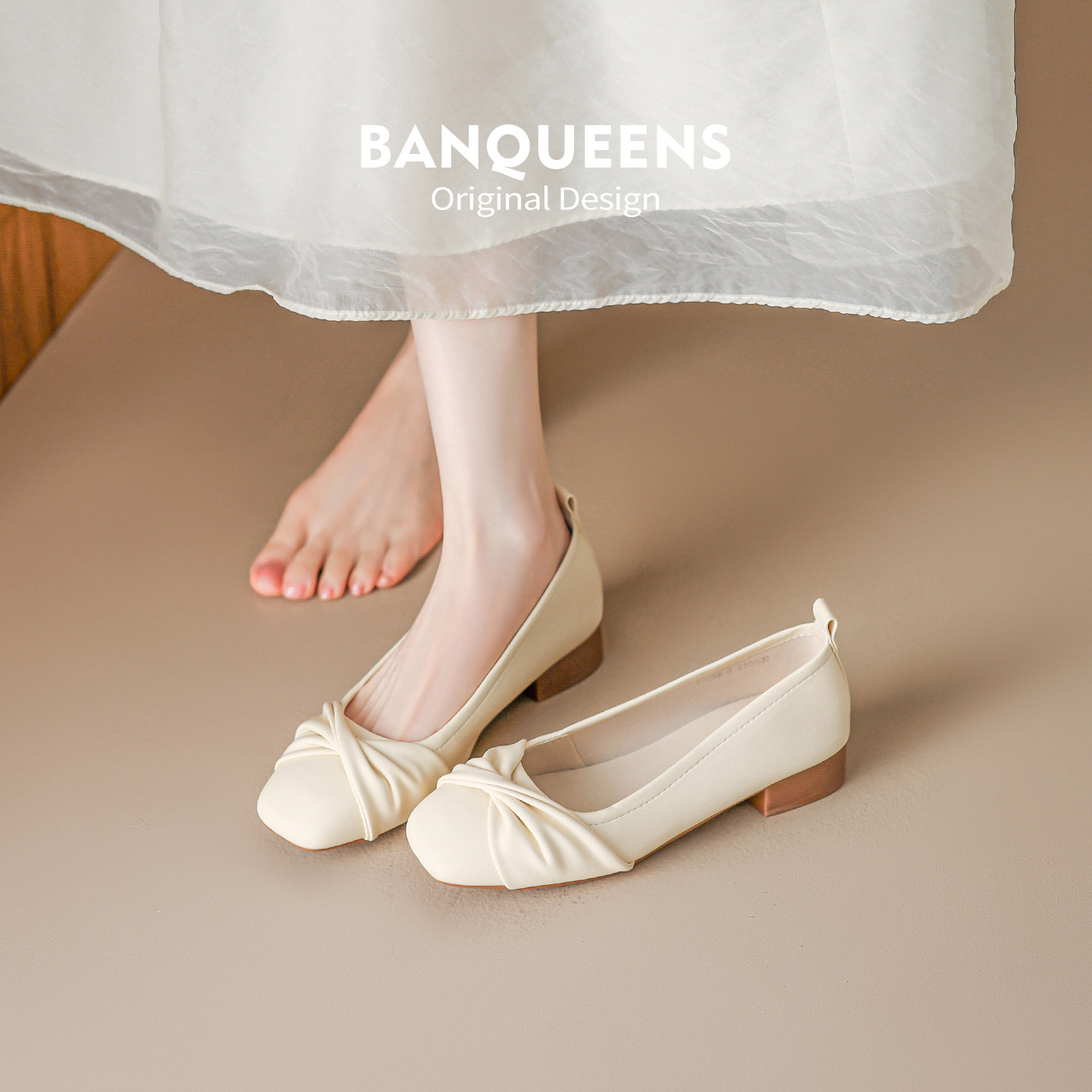 半曲软底玛丽珍小皮鞋浅口通勤百搭单鞋女2026新款春季平底女鞋子主图