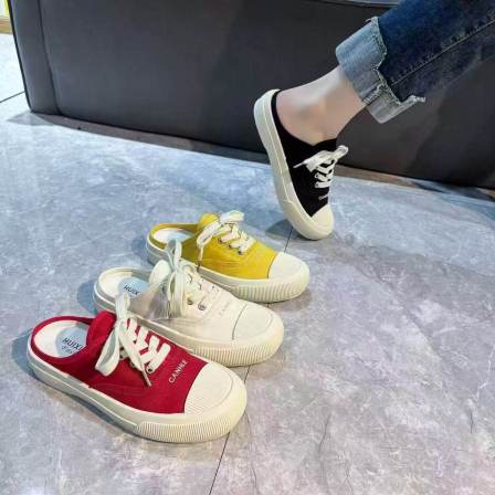 3.13小榴莲【跑单限购】跟高2.5cm百搭休闲半拖鞋C03 H809