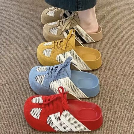 3.13小榴莲【跑单限购】网面透气防滑博肯鞋8351 H809