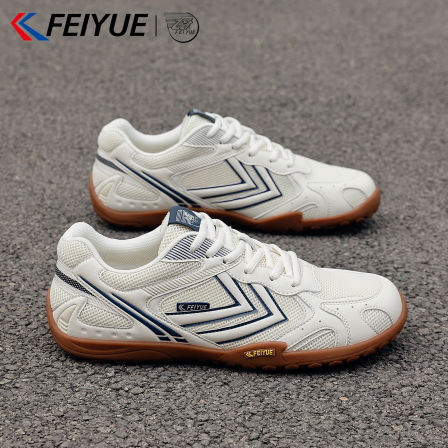 飞跃德训鞋男薄底2026新款夏季网面透气综合训练鞋网球羽毛球鞋男