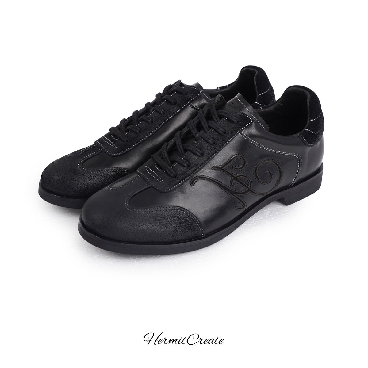 HC/HermitCreate鞋履系列 休闲头层牛皮拳击运动休闲德训鞋主图
