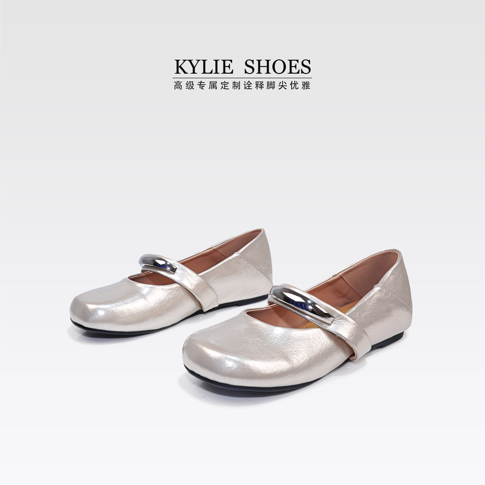 【定制款】35-40玛丽珍+芭蕾舞鞋二合一,内增高3.5cm宽胖脚半码大主图