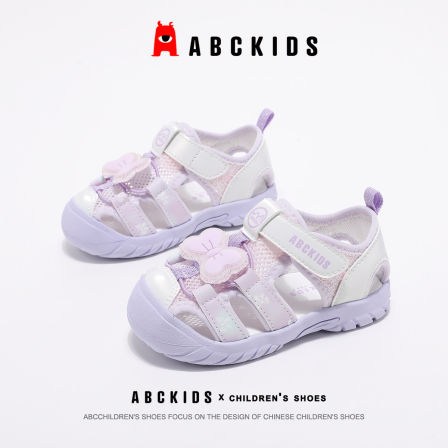 abckids童鞋女童凉鞋2026夏季新款宝宝透气溯溪鞋儿童鞋子沙滩鞋