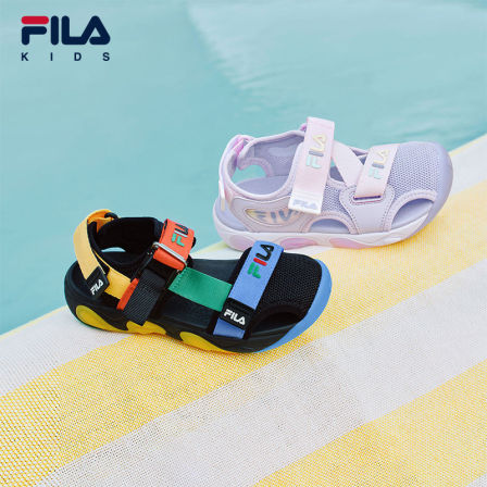琥珀凉鞋|FILA斐乐儿童童鞋运动鞋2026夏季新款男女童包头灯鞋子