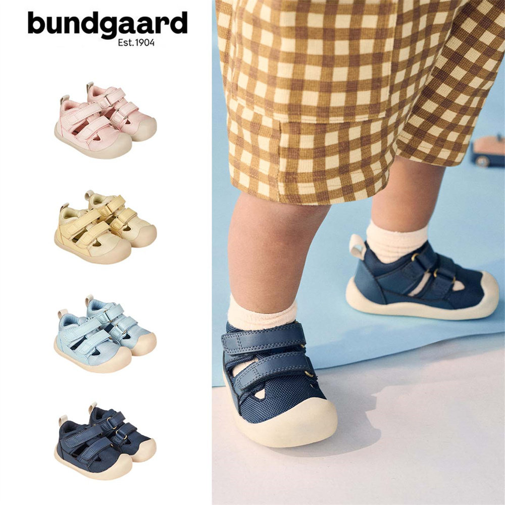 bundgaard26春夏新款婴儿宝宝男女童百搭网面透气魔术贴学步凉鞋主图