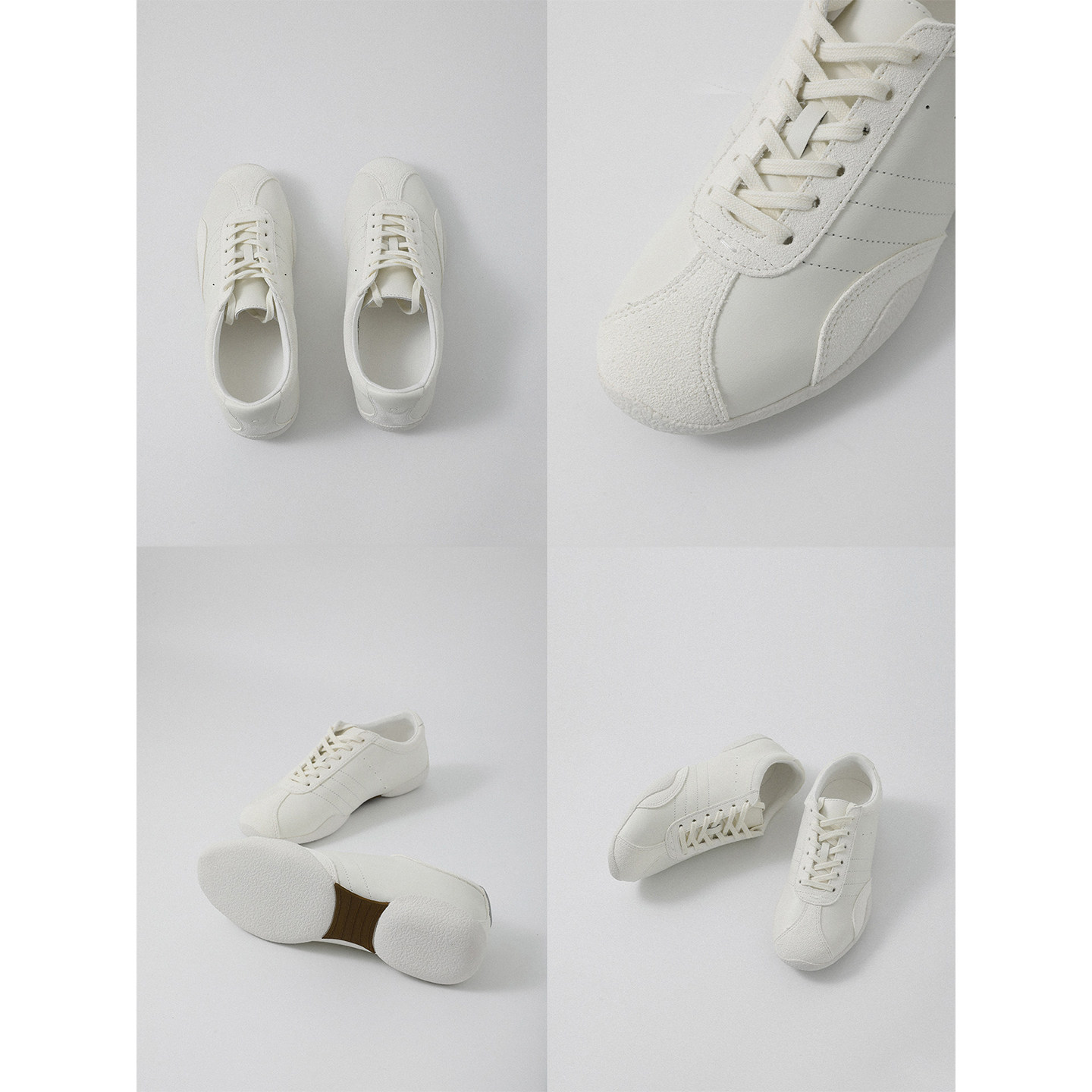 CHICJANE池简 专柜品质/爆好穿久走不累脚牛皮撞色百搭慵懒运动鞋主图