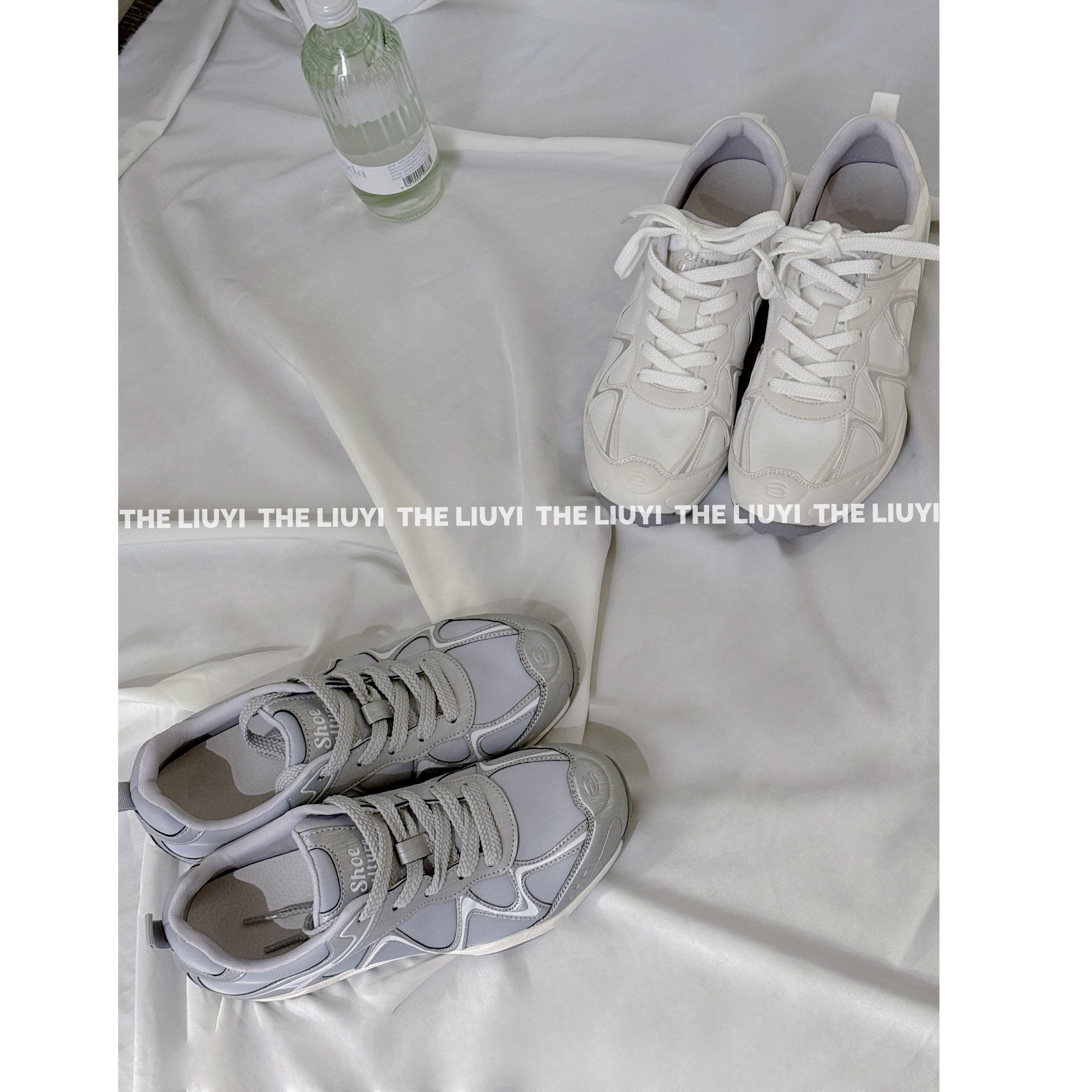 【LIUYI】5cm内增高百搭休闲运动户外登山德训鞋女3062主图