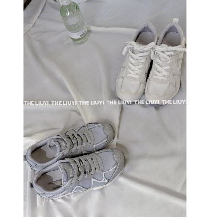 【LIUYI】5cm内增高百搭休闲运动户外登山德训鞋女3062