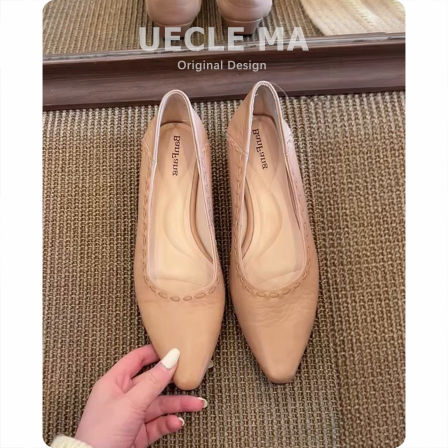 超软小羊皮~气质法式单鞋女2026巨好看的芭蕾鞋绝美玛丽珍晚晚鞋