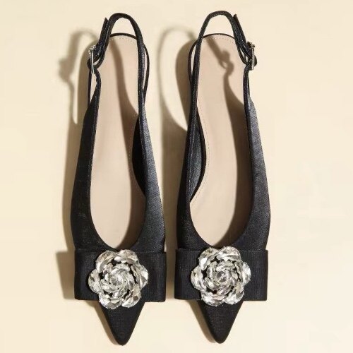 3.25小榴莲【跑单限购】跟2cm山茶花时尚单鞋H3353-2 H809主图