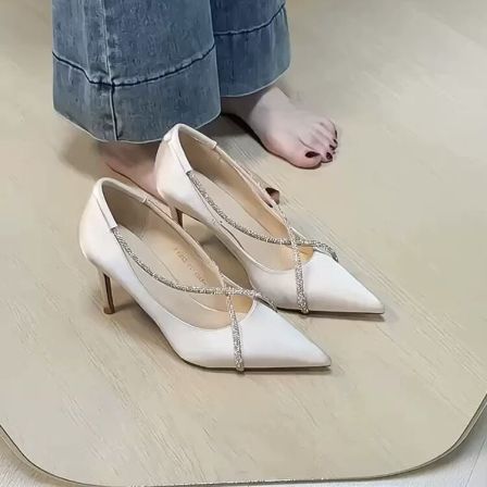 3.26小榴莲【跑单限购】跟8cm时尚尖头高跟鞋H8335-20 H809