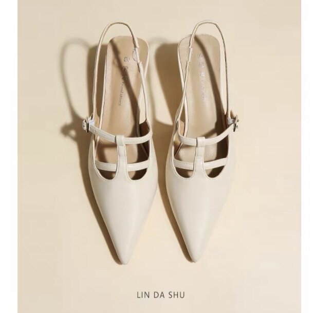 3.28小榴莲【跑单限购】跟5cm时尚百搭高跟鞋H968-1 H809主图