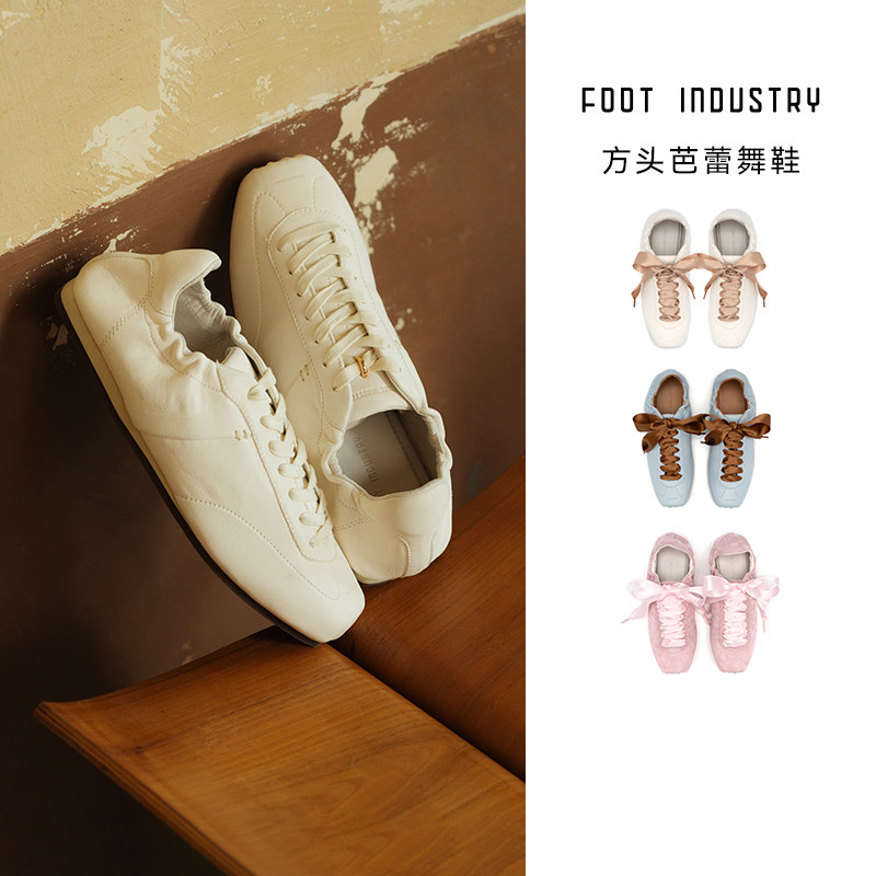 足下工业 FOOT INDUSTRY 方头芭蕾舞鞋主图