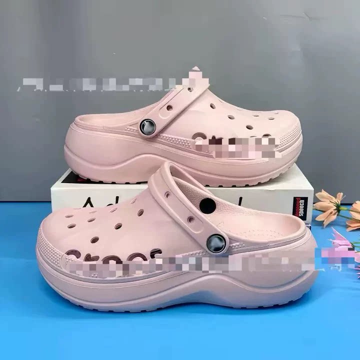 3.27小榴莲【跑单限购】跟高5cm云彩洞洞鞋WD05320 H809主图