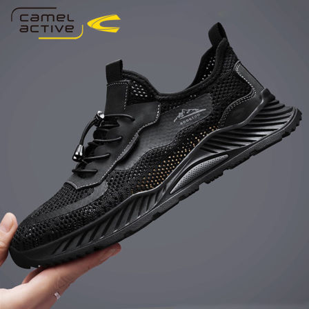 德国骆驼动感网鞋男夏季户外登山徒步鞋防滑耐磨镂空运动休闲鞋子