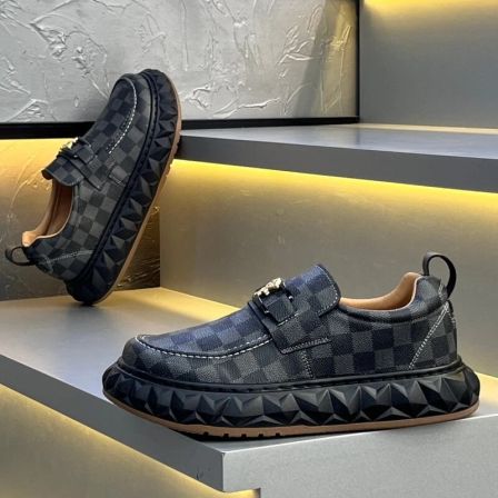 帆布男鞋夏季透气百搭休闲板鞋男士一脚蹬运动软底黑色老北京布鞋