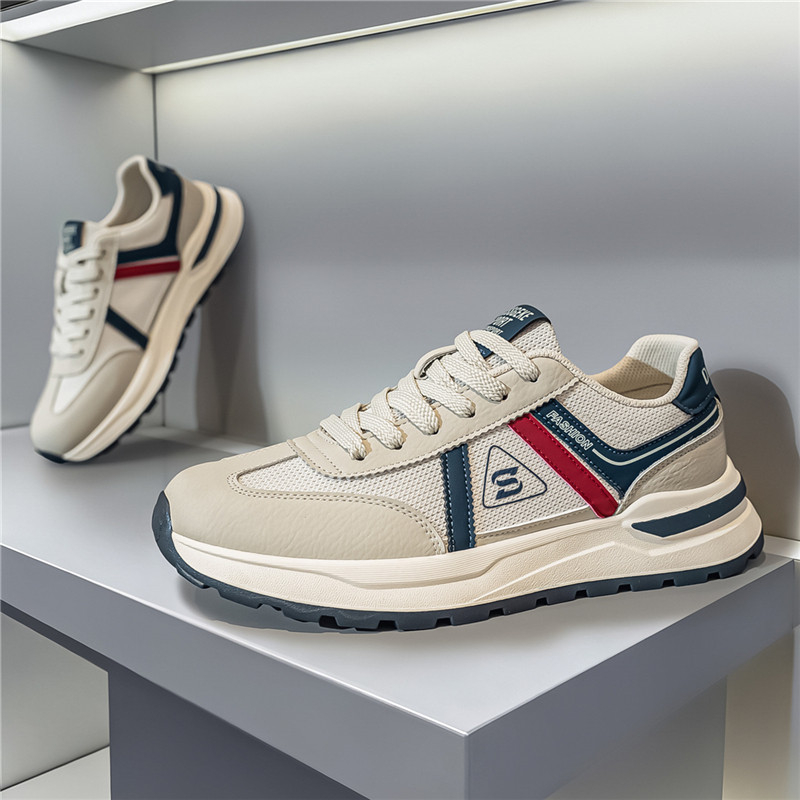 阿甘男鞋2026夏季透气网面运动鞋青少年跑步学生软底休闲老爹潮鞋主图