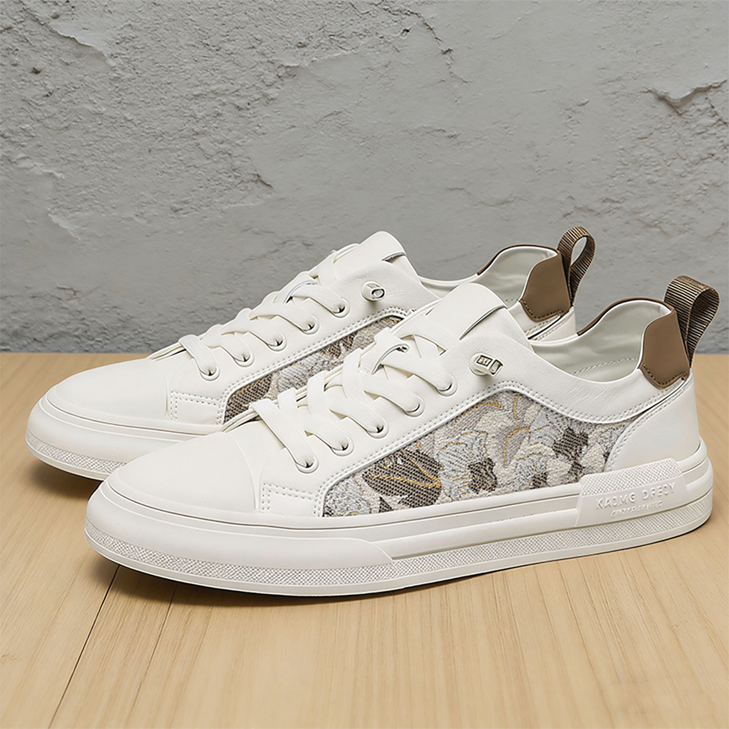 一脚蹬男鞋夏季超薄帆布鞋男款防臭舒适平底休闲小白鞋透气不系带主图