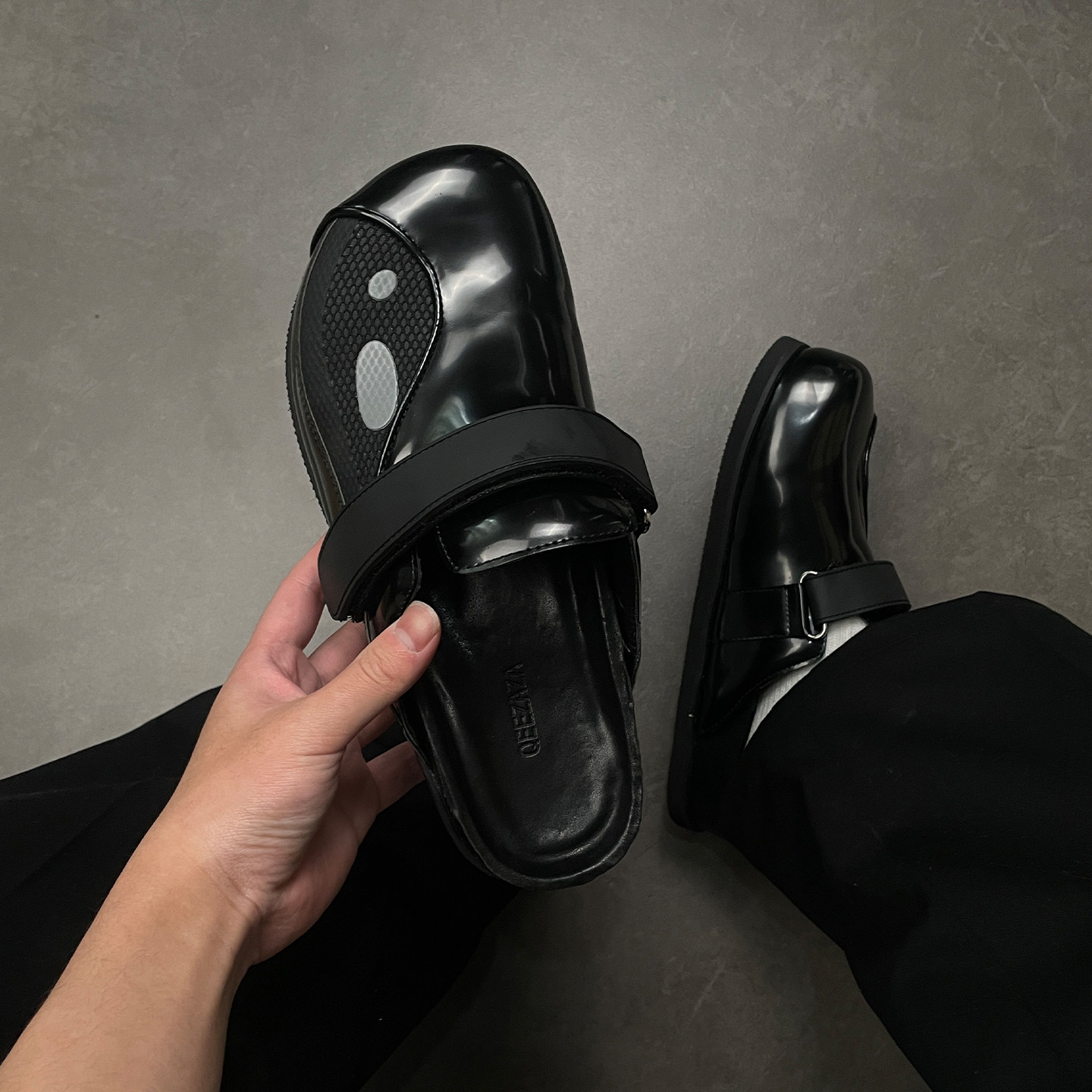 潮牌2026新款复古厚底包头勃肯鞋男女夏季外穿时尚懒人户外半拖鞋主图