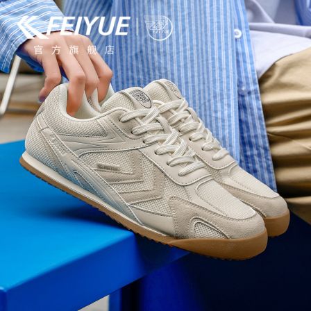feiyue/飞跃德训鞋男2026新款网面透气软底轻便休闲运动鞋网面鞋