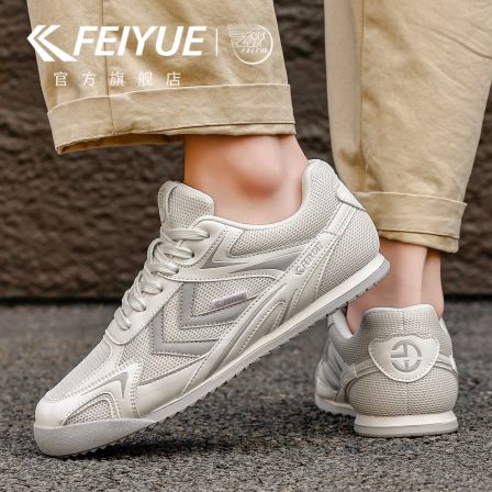 feiyue/飞跃德训鞋男2026新款网面透气软底轻便休闲运动鞋网面鞋