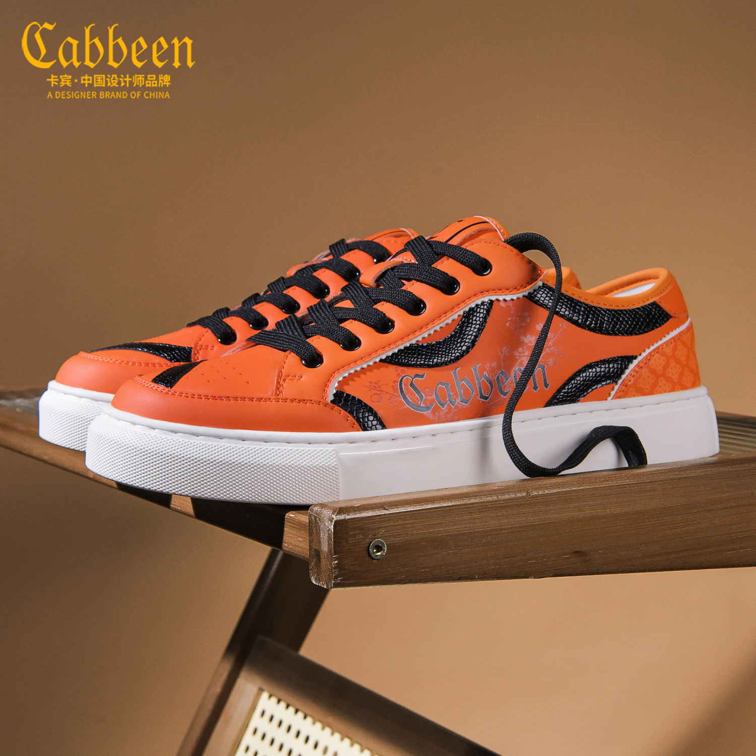 卡宾男鞋2026新款夏季鞋子男生拼接透气板鞋青少年百搭低帮休闲鞋主图