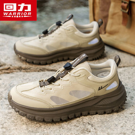 回力男鞋夏季超轻一脚蹬户外运动登山鞋透气镂空防臭休闲网面潮鞋