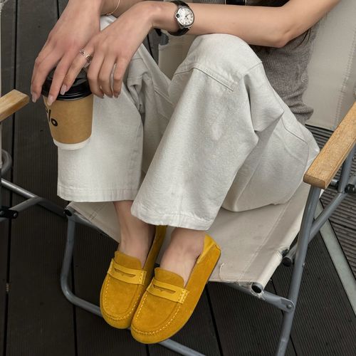 小发喵「绒面乐福轻踩自在｜多色适配休闲都市步调」777主图