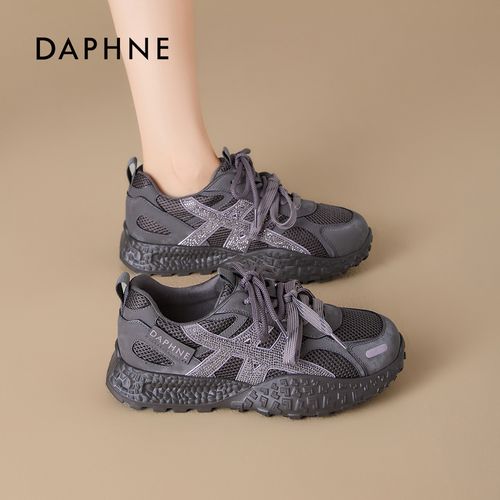 达芙妮2026春夏新款德训鞋时尚休闲舒适厚底潮流百搭女跑步LL主图