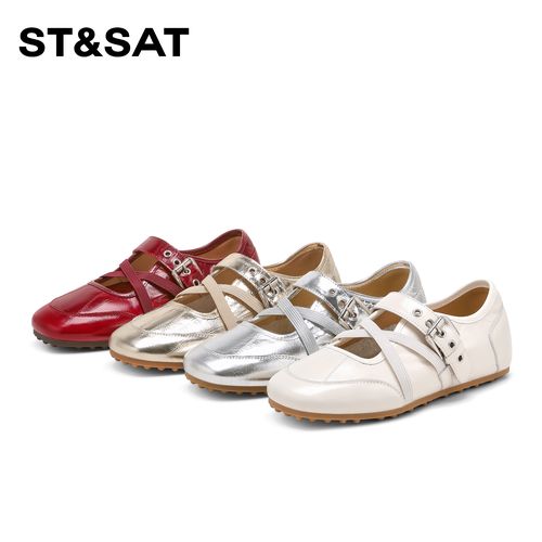 【臻选玛丽珍】星期六软底浅口百搭玛丽珍2026春季新款时尚流行单鞋主图