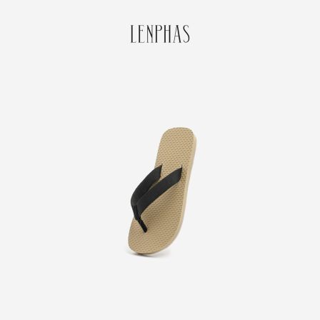 【LENPHAS】简约织带休闲夹脚人字拖