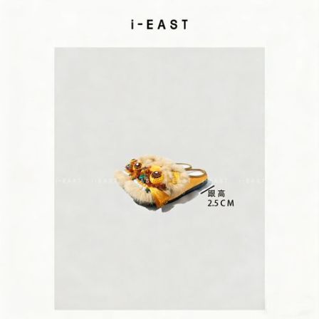 i-EAST 生万物~新中式国风虎头时尚百搭休闲鞋-6C  PS9445