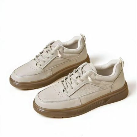 【头层牛皮】2026春夏新款男士透气轻便防滑牛筋底休闲百搭软底男鞋