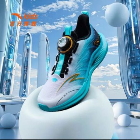 驭风跑步鞋安踏儿童夏季透气网面轻便防滑减震缓震耐磨运动鞋男女