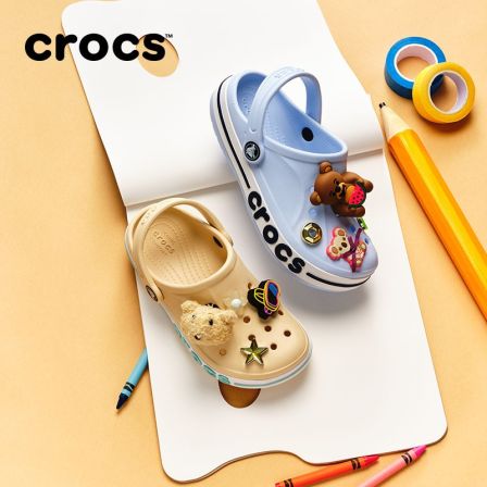 CROCS/卡骆驰DR【贝雅卡骆班洞洞鞋】儿童沙滩鞋|207019/207018