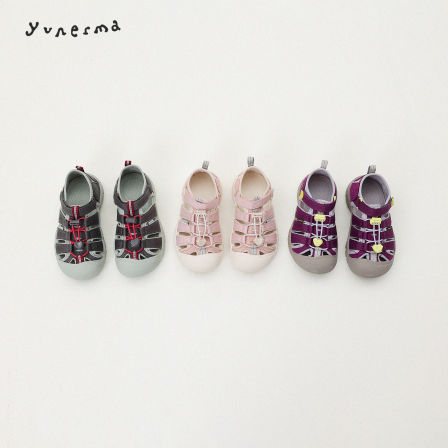 宝宝夏季百搭魔术贴运动凉鞋允儿妈女童2026新款软底鞋儿童防滑鞋