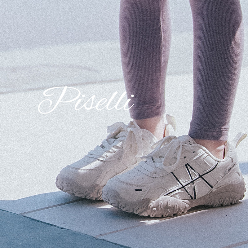 史豌豆童装女童鞋子2026新款儿童时髦运动鞋休闲透气幼儿园小白鞋主图