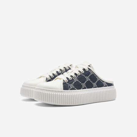 Nine West/玖熙厚底包头拖鞋女春夏季一脚蹬懒人鞋百搭休闲半拖鞋