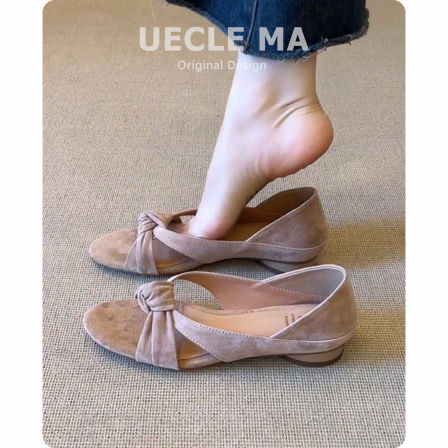 羊皮版~简约复古风凉鞋女夏季2026新款 绝美不累脚舒适百搭罗马鞋