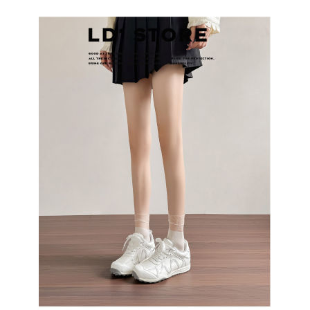 真皮~厚底网面透气德训鞋女春夏户外休闲运动登山鞋内增高阿甘鞋