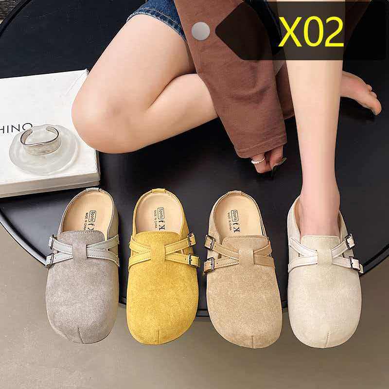 3.29小榴莲【跑单限购】内增高5cm时尚复古勃肯鞋X02 H809主图