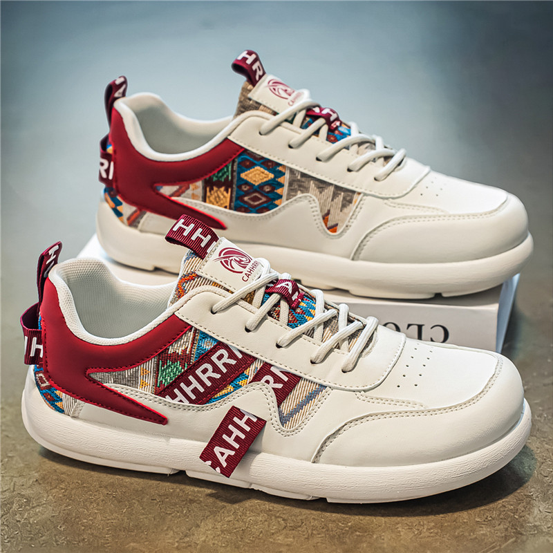 网红爆款男鞋2026新款夏季透气阿甘超火运动跑步休闲软底百搭潮鞋主图