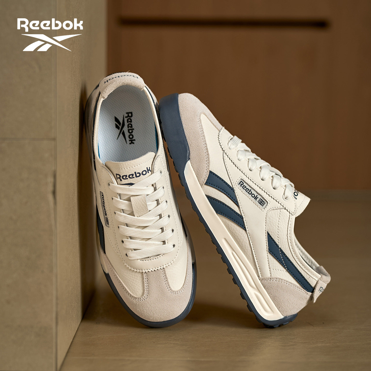 Reebok锐步男鞋夏季2026新款休闲运动跑步轻便软底潮流复古阿甘鞋主图