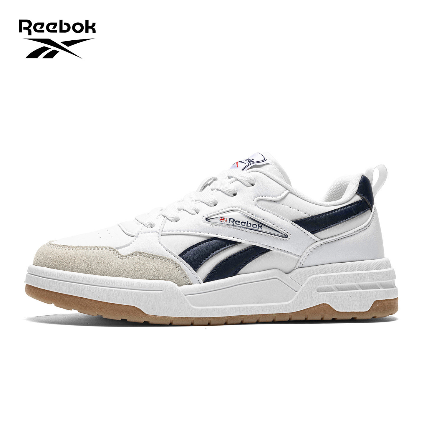 Reebok锐步男鞋夏季学生潮流百搭2026新款运动板鞋休闲增高小白鞋主图