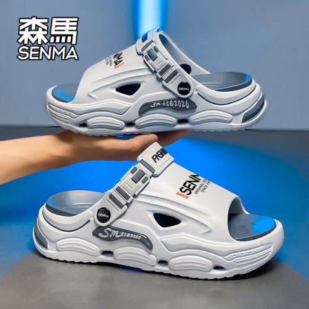 森马拖鞋男夏季外穿防滑运动开车凉拖2026新款青少年两用沙滩凉鞋